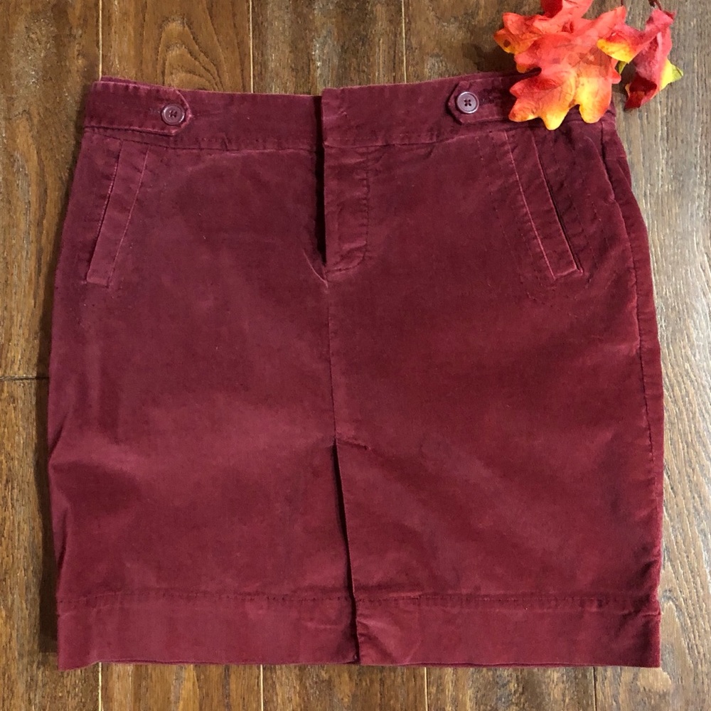Like New American Eagle Velour Mini Skirt